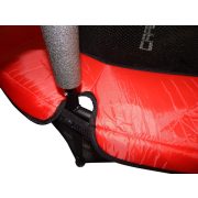 Capetan® Kiddy Jump 140cm trambulin védőhálóval és alsó biztonsági védőszoknyával, baby beltéri trambulin
