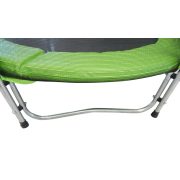Capetan® Garden Jump Premium W lábakkal szerelt kül/beltéri horganyzott vázú 140cm átmérőjű gyermek trambulin védőhálóval