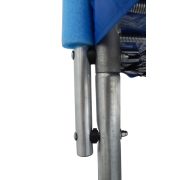 Capetan® Exit 244cm átm  védőhálós trambulin - kisgyermekekre optimalizált alacsony ugrálófelületmagasságú kivitel