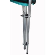 Capetan® Selector Lime 457 cm 180Kg terhelhetőséggel - hosszú védőháló tartóoszlopokkal, extra megerősített váz rögzítő T elemmel kialakított, kiemelkedően magas védőhálóval - kültéri prémium trambulin vastag szivaccsal , 89 cm magas ugrálófelülette
