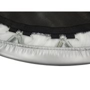 Capetan® Fit Fly Silver To Fold összecsukható 122cm trambulin, ezüst szürke rugóvédő szivaccsal, 100kg terhelhetőség