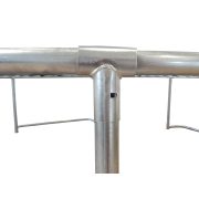 Capetan® Safe Fly extra stabil egyedi lábszerkezetű premium biztonsági trambulin védőhálóval 305 cm átmérővel