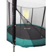Capetan® Olive 305 cm átm. 4 w lábbal 8 hálótartó oszloppal rendelkező kültéri Luxus trambulin szett védőhálóval, 160Kg teherbírással, 64db rugóval - A megnövelt számú láb és rugó miatt  a legstabilabb trambulin